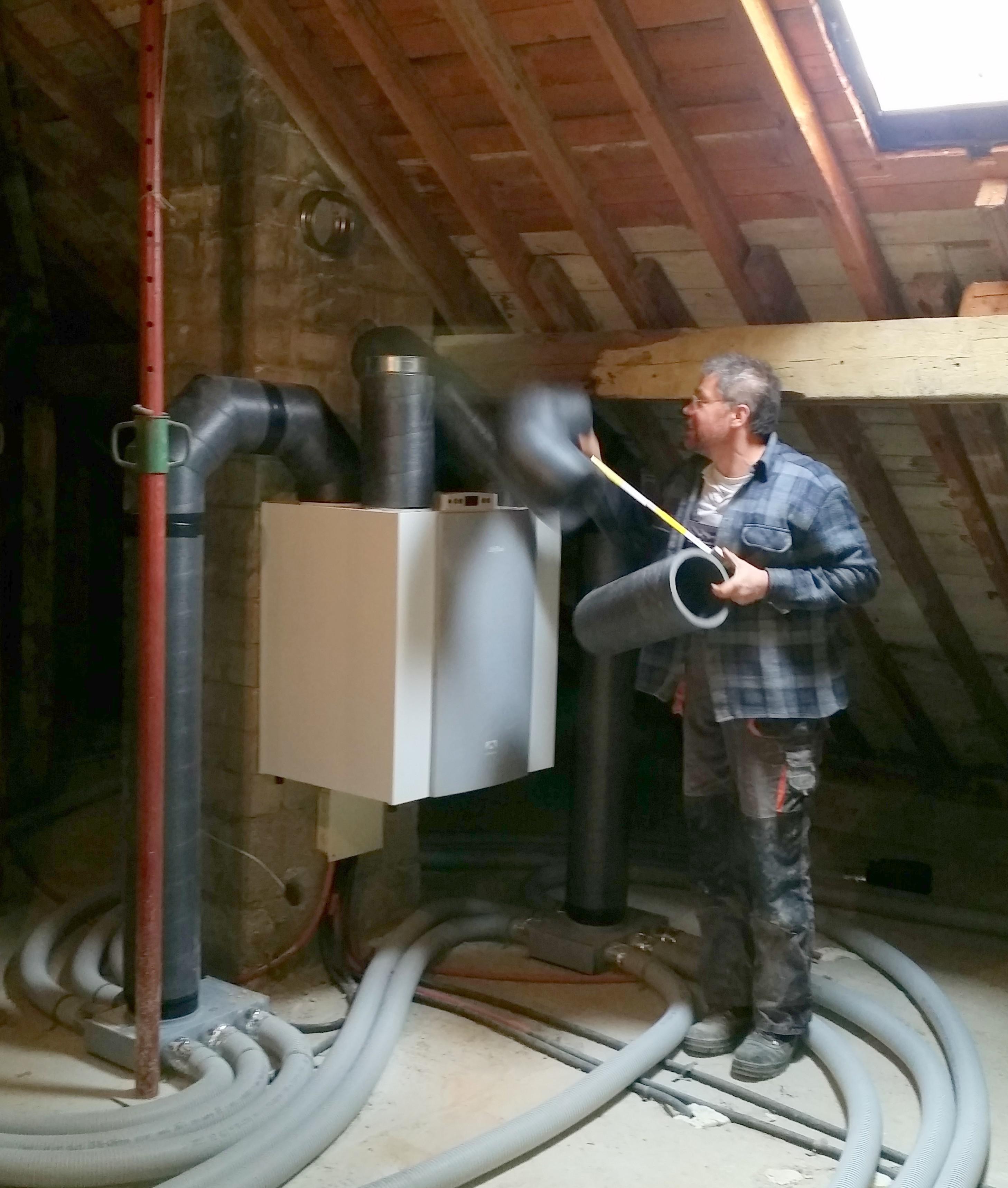 image de INSTALLATION VENTILATION DOUBLE FLUX N°1